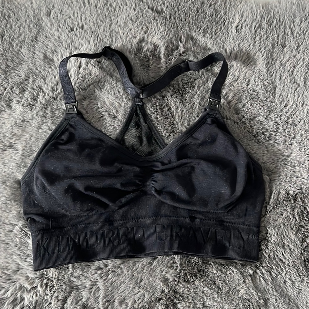 Kindred Bravely Racerback Nursing Bra EUC